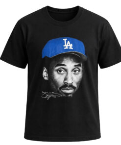 Unisex Myles Garrett Wearing Los Angeles Dodgers Kobe Bryant Graphic Shirt for Sports Fans