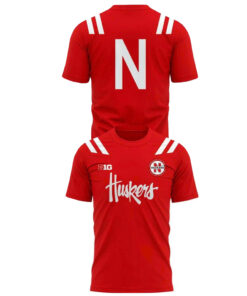 Unisex Nebraska Huskers 2026 Uniform Graphic Shirt for College Sports Fans