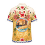 Unisex Neon City Vibes Jason Flamingo 2026 Hawaiian Shirt for Gaming Fans