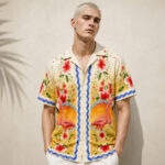 Unisex Neon City Vibes Jason Flamingo 2026 Hawaiian Shirt for Gaming Fans