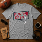 Unisex-New-England-Patriots-A.J.-Brown-Always-Open-New-England-Graphic-Shirt-for-Football-Fans.jpg