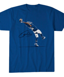Unisex New York Giants Odell Beckham Jr The Catch Graphic Shirt for Football Fans