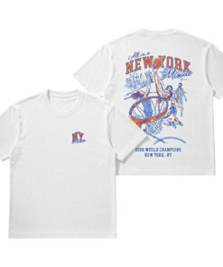 Unisex New York Knicks 2026 Champions All In A New York Graphic Shirt for Basketball Fans