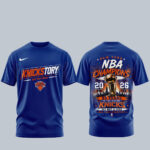 Unisex New York Knicks 2026 Finals Champions Knickstory Graphic Shirt for Basketball Fans