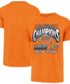 Unisex New York Knicks 2026 National Basketball Association Finals Champions Graphic Shirt for Basketball Fans