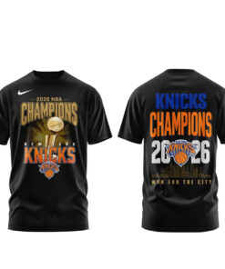 Unisex New York Knicks Finals Champions 2026 Won For The City Graphic Shirt for Basketball Fans