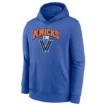 Unisex New York Knicks In 5 V Logo Champions Graphic Shirt for Basketball Fans