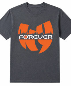Unisex New York Knicks Wu-Tang Logo Forever Graphic Shirt for Basketball and Hip-Hop Fans