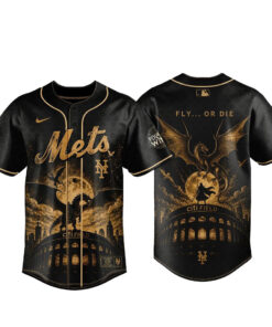 Unisex New York Mets Fourth Wing Night 2026 Fly Or Die Version 1 Baseball Jersey for Baseball Fans