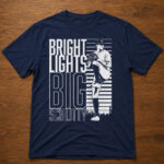 Unisex New York Yankees Cam Schlittler Bright Lights Big Schlitty Graphic Shirt for Baseball Fans