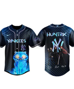 Unisex New York Yankees K-Pop Demon Hunters Night 2026 Baseball Jersey for Baseball and K-Pop Fans