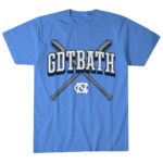 Unisex North Carolina Tar Heels Baseball GDTBATH Graphic Shirt for College Sports Fans