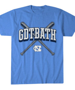 Unisex North Carolina Tar Heels Baseball GDTBATH Graphic Shirt for College Sports Fans