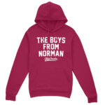 Unisex Oklahoma Baseball The Boys From Norman Graphic Shirt for College Baseball Fans