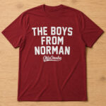 Unisex Oklahoma Baseball The Boys From Norman Graphic Shirt for College Baseball Fans