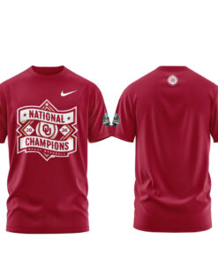 Unisex Oklahoma Sooners 2026 CWS Baseball National Champions Graphic Shirt for College Sports Fans