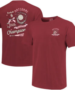 Unisex Oklahoma Sooners 2026 NCAA Baseball Men’s College World Series Champions Graphic Shirt for College Sports Fans