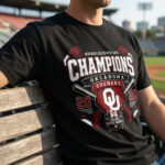 Unisex Oklahoma Sooners Baseball 2026 National Champions Commemorative Graphic Shirt for College Sports Fans