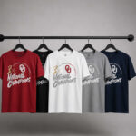Unisex Oklahoma Sooners Baseball 3-Time National Champions Graphic Shirt for College Sports Fans