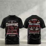 Unisex Oklahoma Sooners Baseball Return To Glory 2026 Champions Graphic Shirt for College Sports Fans