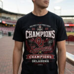 Unisex Oklahoma Sooners Baseball Return To Glory 2026 Champions Graphic Shirt for College Sports Fans