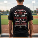 Unisex Oklahoma Sooners Baseball Return To Glory 2026 Champions Graphic Shirt for College Sports Fans