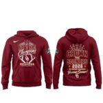 Unisex Oklahoma Sooners NCAA National Champions 2026 Crown The Sooners Graphic Shirt for College Sports Fans