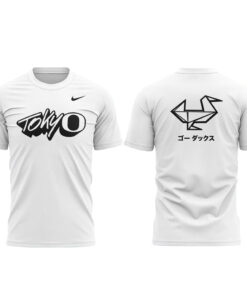 Unisex Oregon Ducks 2026 Tokyo Oregon Football Showcase Graphic Shirt for Football Fans