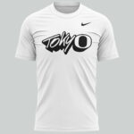 Unisex Oregon Ducks 2026 Tokyo Oregon Football Showcase Graphic Shirt for Football Fans