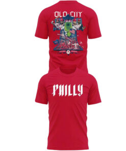 Unisex Philadelphia Phillies 2026 Old City Graphic Shirt for Baseball Fans