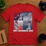 Unisex Philadelphia Phillies Baseball The Comeback Kids Graphic Shirt for Baseball Fans
