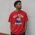 Unisex Philadelphia Phillies Brandon Marsh All Star Brandon Graphic Shirt for Baseball Fans