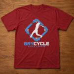 Unisex Philadelphia Phillies Bryce Harper BryCycle Graphic Shirt for Baseball Fans