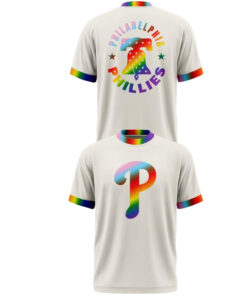 Unisex Philadelphia Phillies Happy Pride Night 2026 Graphic Shirt for Baseball Fans