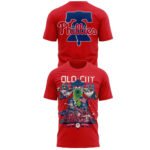 Unisex Philadelphia Phillies Old City All-Star Week 2026 Graphic Shirt for Baseball Fans