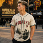 Unisex Pittsburgh Pirates x Noah Kahan The Great Divide Tour 2026 Baseball Jersey for Baseball Fans