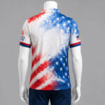 Unisex Pittsburgh Steelers America 250 Years Of Freedom Graphic Polo Shirt for Football Fans