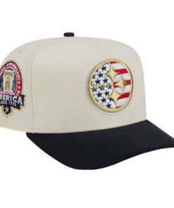 Unisex Pittsburgh Steelers America 250th Anniversary Since 1776 Patriotic Graphic Hat for Baseball Fans