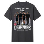 Unisex San Antonio Spurs Party Like It's 1999 Champions Graphic Shirt for Basketball Fans