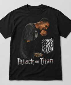 Unisex San Antonio Spurs Victor Wembanyama Attack On Titan Graphic Shirt for Basketball Fans