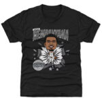 Unisex San Antonio Spurs Victor Wembanyama Heather Black Retro Caricature Graphic Shirt for Basketball Fans