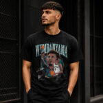 Unisex-San-Antonio-Spurs-Victor-Wembanyama-Heather-Black-Trio-Caricature-Graphic-Shirt-for-Basketball-Fans.jpg