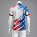 Unisex San Francisco 49ers America 250 Years Of Freedom Graphic Polo Shirt for Football Fans