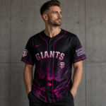 Unisex San Francisco Giants x K-Pop Demon Hunters Night 2026 Saja Boys Baseball Jersey for Baseball and K-Pop Fans