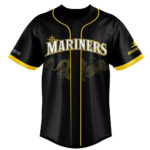 Unisex Seattle Mariners Bruce Lee Night 2026 Baseball Jersey for Baseball Fans