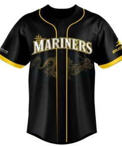 Unisex Seattle Mariners Bruce Lee Night 2026 Baseball Jersey for Baseball Fans