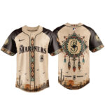 Unisex Seattle Mariners Native American Heritage 2026 Baseball Jersey for Baseball Fans