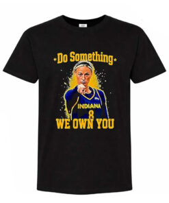 Unisex Sophie Cunningham Point Do Something We Own You Indiana Fever Basketball 2026 Vintage Graphic Shirt for Basketball Fans