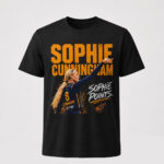 Unisex Sophie Cunningham Pointing Graphic Shirt 2026 for Basketball Fans