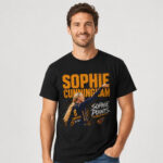 Unisex Sophie Cunningham Pointing Graphic Shirt 2026 for Basketball Fans